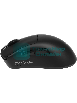 Мышь беспроводная Defender Delata GM-082 черный, 12000 dpi, радиоканал, Bluetooth, USB, кнопки - 6