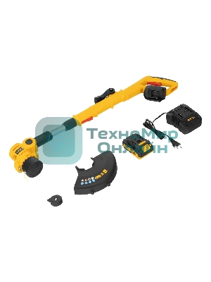 Триммер аккумуляторный Denzel GT-230, 230 мм, Li-Ion, 20 В