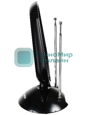 Антенна телевизионная Hyundai H-TAI320 13дБ активная черный