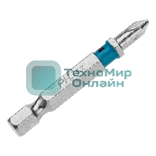 Бита Gross PH1х50мм, сталь S2, шестигр., 10 шт.