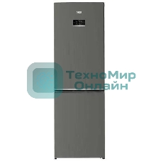 Холодильник Beko B3RCNK362HG серый двухкамерный 220/100л морозилка снизу, No Frost
