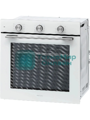 Духовой шкаф электрический встраиваемый Krona BIRNE 60 WH белый