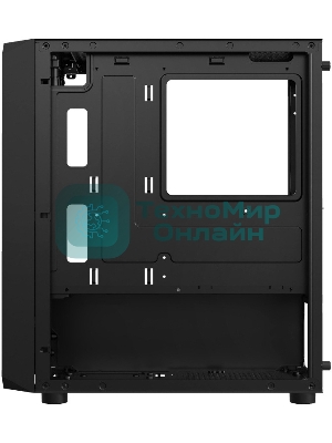 Компьютерный корпус XASTRA A303M 3FRGb Black mATX/Mesh/ tempered glass/2x140мм + 1x120мм FRGb fans/ A303M-2FC14F-1FC12F
