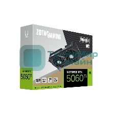 Видеокарта Zotac PCI-E 5.0 RTX 5060TI 16GB TWIN EDGE OC NVIDIA GeForce RTX 5060TI 16Gb 128bit GDDR7 2602/28000 HDMIx1 DPx3 HDCP Ret