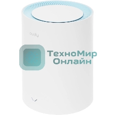 Бесшовный Mesh роутер Cudy M1200(1-Pack) AC1200 10/100BASE-TX белый