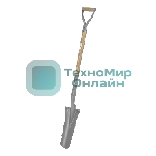 Лопата траншейная профессиональная Palisad LUXE 100х360х1250 мм, с зубьями, ясень, EFP