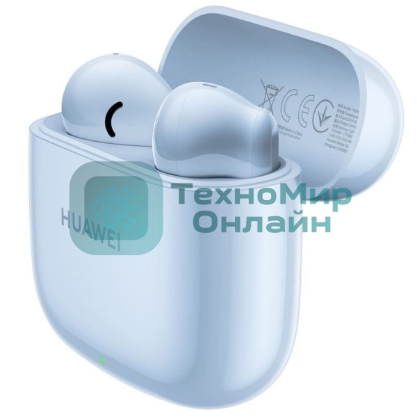 Наушники TWS Huawei Freebuds SE 2 синий, вкладыши, Bluetooth, быстрая зарядка, до 9 ч