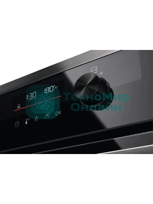 Духовой шкаф Электрический Electrolux KODDP77H черный/серебристый