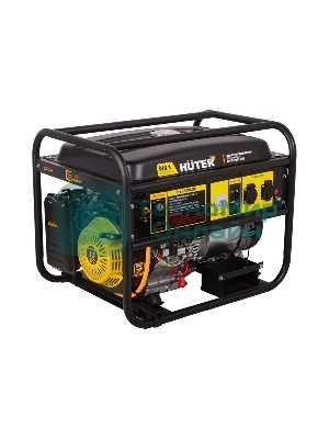 Электрогенератор бензиновый гибридный Huter DY6500LXG, 5 кВт, 71 дБ, 75 кг