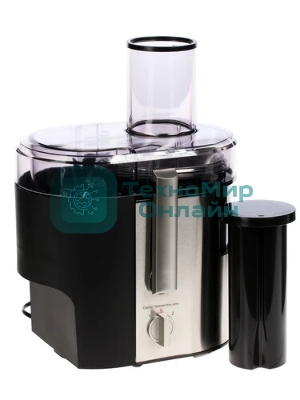 Соковыжималка Panasonic MJ-DJ01STN серебристый, центробежная, 800 Вт, 1500 мл, механическое