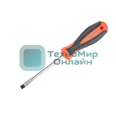 Отвертка Patriot SL6x100, CR-V, магнитная, двухкомпонентная рукоятка