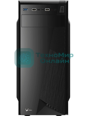 Компьютерный корпус Aerocool/Formula CS-1101 черный без БП ATX 2x120мм 1x140мм 2xUSB 2.0 1xUSB 3.0 audio