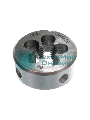 Плашка Сибртех М16 х 2,0 мм