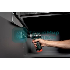 Дрель-шуруповерт Metabo PowerMaxx BS BL 12, 12 В, 2 Ач, 38 Нм, бесщеточный