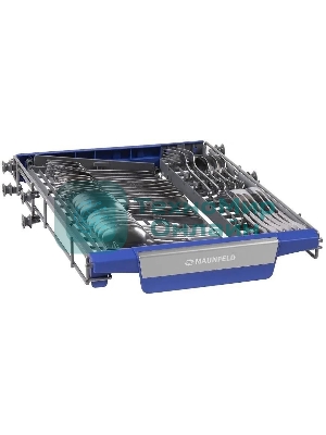 Встраиваемая посудомоечная машина Maunfeld MLP-08IMR, белый/черный, 44.5 см, 10 компл., 47 дБ, класс A++