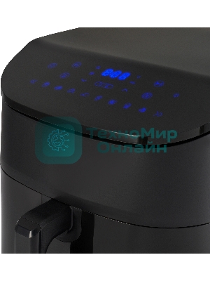 Аэрогриль Hyundai HYF-5457 черный, 3000 Вт, 8 л, сенсор, 11 программ