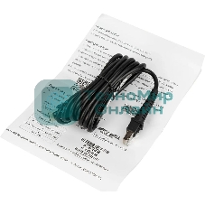 Сканер штрих-кода ручной Mindeo MD6600-HD 1D/2D имидж, проводной, RS-232/USB, черный