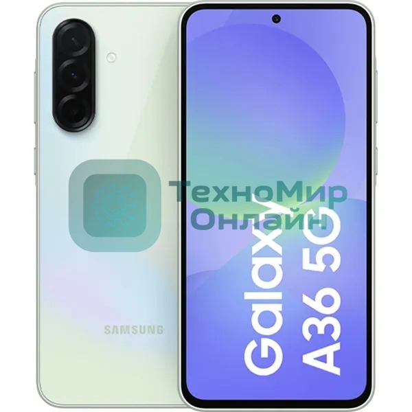 Смартфон Samsung Galaxy A36 SM-A366B, 8/256Gb, лайм