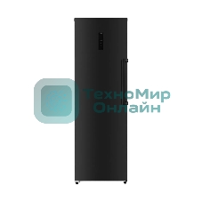 Морозильная камера Kuppersberg NFS 189 DX, High-Tech, отдельностоящая, ВхШхГ 185х60х65 см, объем 304 л, электронное управление, No Frost, LED дисплей, LED освещение, супер заморозка, инверторный компрессор, энергоэффективность А+, уровень шума 43 дБ, цвет черный