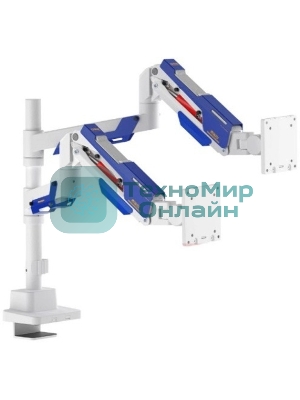 Кронштейн для мониторов Ultramounts UM744WB белый/синий 24