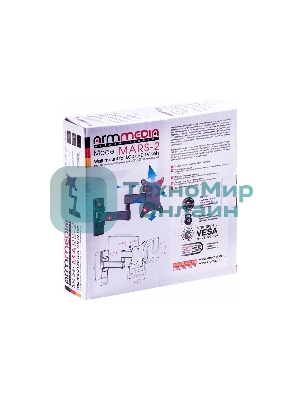 Кронштейн Arm media MARS-2 черный, 10