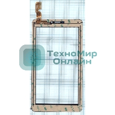 Сенсорное стекло (тачскрин) F-WGJ70466-V1, черное