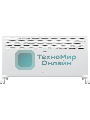 Конвектор электрический Ballu Ettore BEC/ETER-2000 белый, 2000 Вт, 25 м2, термостат, дисплей