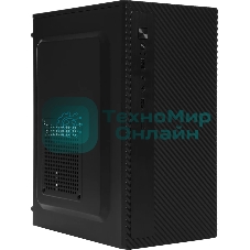 Компьютерный корпус Accord Entry ACC-2053B черный без БП mATX 1x80мм 1x120мм 2xUSB2.0 audio