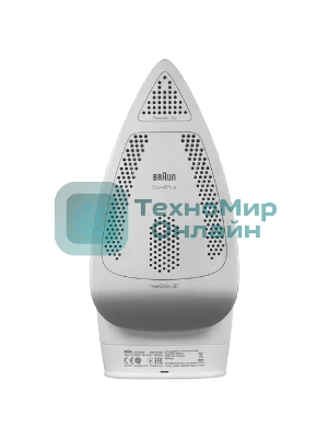 Утюг Braun SI7149WB серый, 2900 Вт, 50 г/мин, 220 г/мин, 300 мл