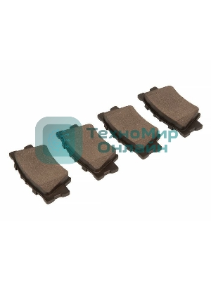 Колодки тормозные задние LPR 05P1281, комплект