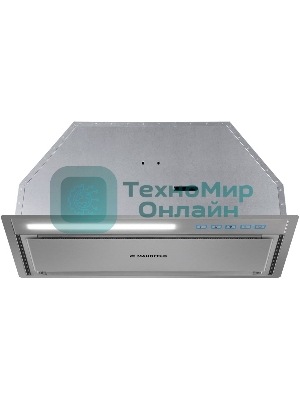 Вытяжка встраиваемая Maunfeld Clare 60 нержавеющая сталь, 60 см, 1050 куб. м/ч, 50 дБ