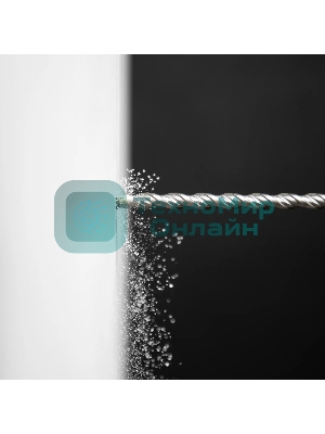 Бур по бетону Denzel двойная спираль, Cobalt W-tip, 8x310 мм, SDS PLUS