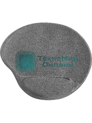 Коврик для мыши Defender гелевый Easy Work (серая лайкра) нескользящ.основа,260х225х5мм