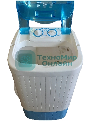 Стиральная машина Renova WS-85PE (R) белый, загрузка вертикальная 8,5 кг, отжима нет, класс: А
