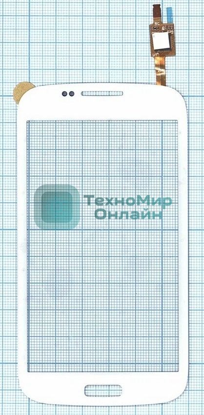 Сенсорное стекло (тачскрин) для Samsung Galaxy Core GT-I8260/8262, белое
