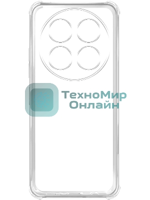 Чехол (клип-кейс) BoraSCO для Huawei Nova 12i Bumper Case прозрачный
