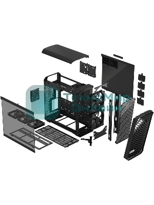 Компьютерный корпус Fractal Design Torrent Black TG Light Tint/E-ATX, TG, 2x3.5, 4x2.5, 7xPCI, 1xUSB-C, 2xUSB3.0/2x180mm, 3x140mm fans inc./FD-C-TOR1A-01