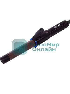 Щипцы для завивки волос ARESA AR-3326 чёрный, 25 мм, 200 °C, 1 режим