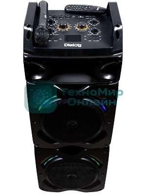 Акустическая колонка Dialog Oscar AO-220 1.0, 100W RMS, Караоке с беспр. микр, BT/FM/USB/SD/GT