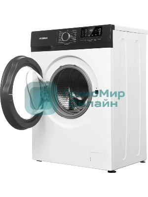 Стиральная машина Hyundai WME6009 белый, загр. фронтальная макс.: 6 кг 1000 об/мин класс: А++