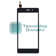 Сенсорное стекло (тачскрин) для Huawei P8 Lite, черное