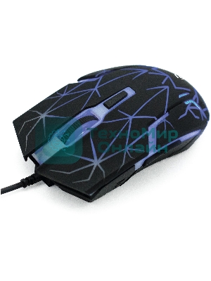 Мышь проводная Oklick 701G черный, 3600 dpi, USB, кнопки - 6