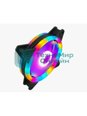 Вентилятор для корпуса Gembird черный, 120 мм, 1200 об/мин, 20.5 дБ, 3 pin