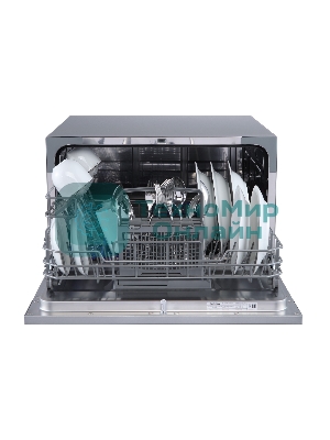 Посудомоечная машина Бирюса DWC-506/7 M, металл, 55 см, 6 компл., 49 дБ, класс A+