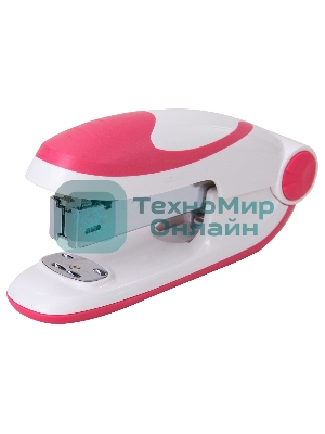 Степлер Deli E0319 Essential 24/6 26/6 (25 листов), ассорти, 100 скоб, коробка