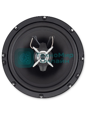Колонки автомобильные Digma DCA-T602 280Вт 86дБ 4Ом 16см (6.5дюйм) (ком.:2кол.) коаксиальные двухполосные
