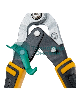 Ножницы по металлу Denzel 270 мм, прямой и правый рез,сталь-СrMo, трехкомп.рук-ки