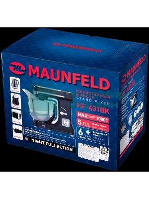 Миксер планетарный Maunfeld MF-431BK