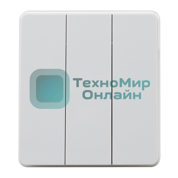 Выключатель Kranz ROUND 3 кл 10А с/у перламутр