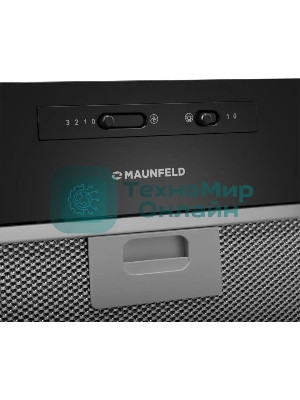 Вытяжка полновстраиваемая Maunfeld Crosby Light 5028, черный, 50 см, 850 куб. м/ч, 55 дБ